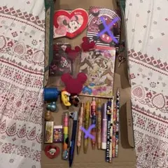 ディズニー　文房具セット まとめ売り　大量　ミッキー　ミニー　プーさん