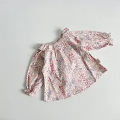 新品　襟フリル　ゴム　ブラウス　ボンポワン センスオブワンダー 好き