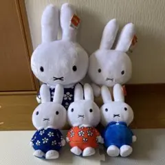 アミューズメント品　ミッフィー ぬいぐるみ　サイズ色々　大中小セット