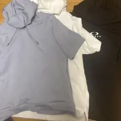 OAKLEY フード付きショートスリーブパーカー