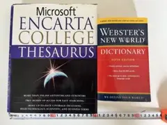 英英辞典・シソーラス 2冊セット 英語学習のサムネイル