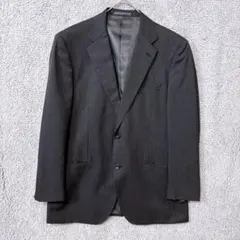 5370 ジャンニバレンチノ テーラードジャケット XL グレー ストライプのサムネイル