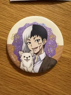 Dr.STONＥ　あさぎりゲン　75mm缶バッジ
