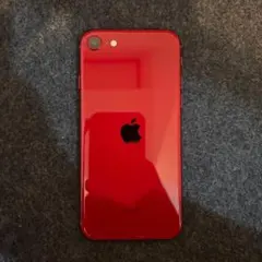 美品 iPhone SE 第3世代 64GB レッド バッテリ100% 255