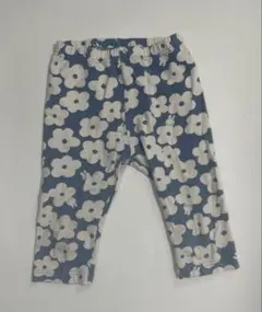 UNIQLO baby ミッフィー　レギンス　花柄　110サイズ　ブルー