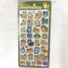 正規品★ボンボンドロップシール 和柄 犬
