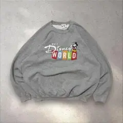Walt Disney World 90sミッキースウェットディズニービンテージ