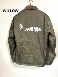 WILLOWウィロー x ESOWエソウ 裏ボア コーチジャケット カーキ