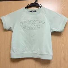 COMME CA ISM 半袖Tシャツ　エンボスロゴT 100cm