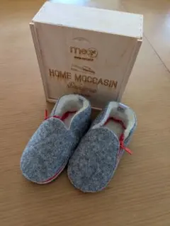 me1st HOME MOCCASIN ESKIMOグレー