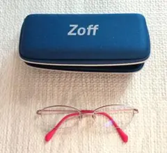 Zoff ブルーライトカットメガネ 度なし