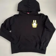 CUNE ヘッドホンうさぎ プルオーバーパーカー ブラック M