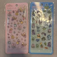 C*˚様 ディズニープリンセス・モンスターズ・インク ぷくぷくシール　 ボンボン