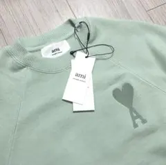 【新品タグ付き】アミパリス トレーナー グリーン XXSのサムネイル