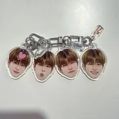 TREASURE アサヒ　喜怒哀楽　顔アクキー