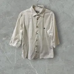 Vivienne Westwood 5分丈ホワイトシャツ 48のサムネイル