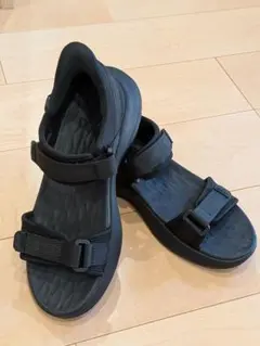 QS STRAP SANDAL ブラック 26cm ABC SELECT