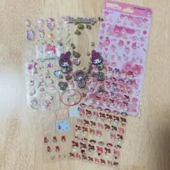 レア　マイメロ　シール　セット　まとめ　平成　当時もの　サンリオ　マイメロディ