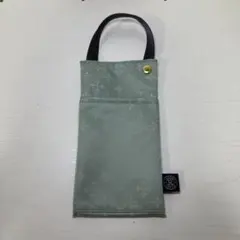 【美品】russet ラシット モノグラム マルチポーチ スマホケース グリーンのサムネイル