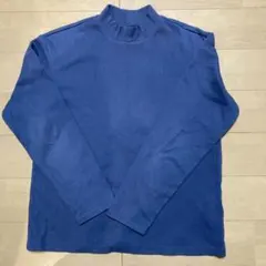 ユニクロ　UNIQLO タートルネック 150cm ブルー ハイネック