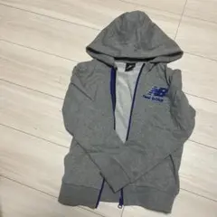 New Balance フード付きパーカー 100cm グレー