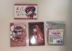 カラフルピーチ　からぴち　ゆあんくん 5周年　展示会トレカ　3点セット