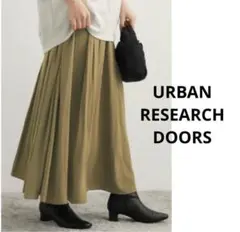 URBAN RESEARCH DOORS ギャザーロングスカートのサムネイル