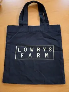 ローリーズファーム　ノベルティ　トートバッグ　黒