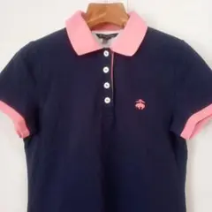 ブルックスブラザーズ 半袖ポロシャツ レディースS 刺繍ロゴ