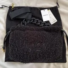 ヌメロヴェントゥーノ　N°21 ボア　ハンドバッグ　ショルダーバック