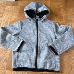 グレー フード付きジャケット