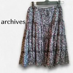archives 花柄膝丈スカート+ペチコートのサムネイル