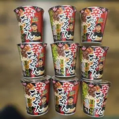 日清 辛みそきん 9個セット カップ麺のサムネイル