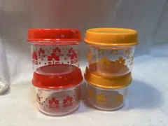 昭和レトロ タッパー 食品保存容器セット レトロポップ - メルカリ