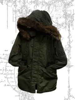 ALPHA INDUSTRIES N-3B/フライトジャケット　ボアファーy2k