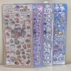 プチドロップステッカー4種類セット