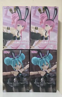 初音ミク　巡音ルカ　BiCute Bunnies Figure
