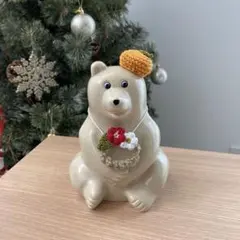 しろくま貯金箱 ミナペルホネン タンバリン つけ襟 ベレー帽 - メルカリ