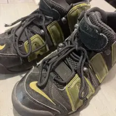 NIKE AIR MORE UPTEMPO ブラック オリーブ