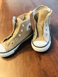 Converse ベージュ ハイカットスニーカー