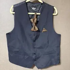 スーツベスト・蝶ネクタイ・チーフセット