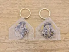 ツイステ　一番くじ　E賞　アクリルキーホルダー　レオナ　ジャック