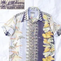 D222126 A.I.M HAWAIIAN GLOVE HOUSEアロハシャツ - メルカリ