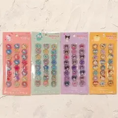 サンリオ おはじきふうシール おはじき キティ クロミ ハンギョドン
