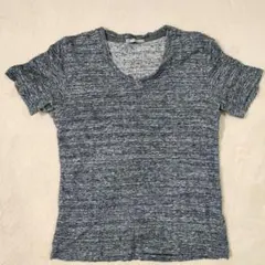 HIGHSTREET　メンズ　パイル生地　半袖　トップス　M　綿100%