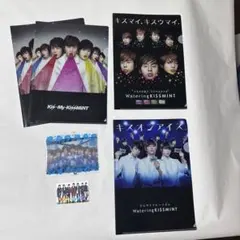 キスマイグッズ 会員証 クリアファイル 3Dカード