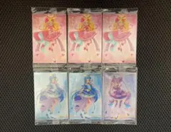 プリキュアカードウエハース11 キミとアイドルプリキュア　6枚セット