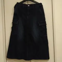 デニムスカート　L