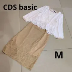 C.D.S basic ホワイトブラウス Mサイズ