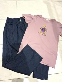 ラプンツェル Tシャツ パンツセット 140のサムネイル